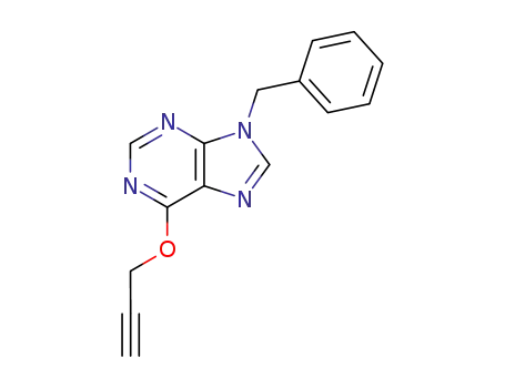 9-benzyl-6-(prop-2-ynyloxy)-9H-purine
