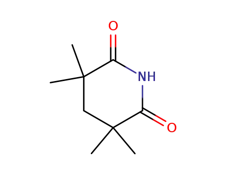 Molecular Structure of 1200-26-6 (2,6-Piperidinedione, 3,3,5,5-tetramethyl-)