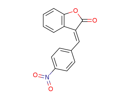 3-[1-(4-nitro-phenyl)-meth-(E)-ylidine]-3H-benzofuran-2-one