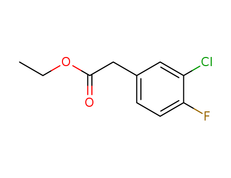 Ethyl 2-(3-chloro-4-fluorophenyl)acetate cas no. 340825-20-9 98%