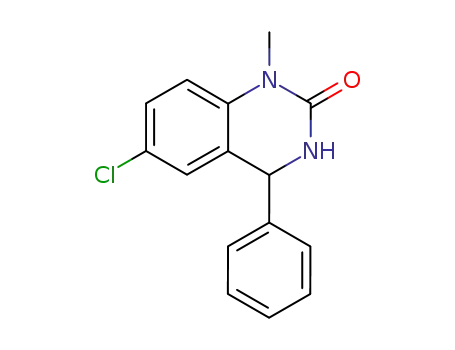 6-Chloro-3,4-dihydro-1-methyl-4-phenyl-2(1H)-quinazolinone