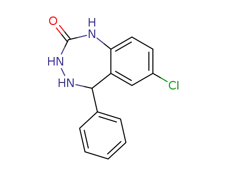 2H-1,3,4-Benzotriazepin-2-one, 7-chloro-1,3,4,5-tetrahydro-5-phenyl-