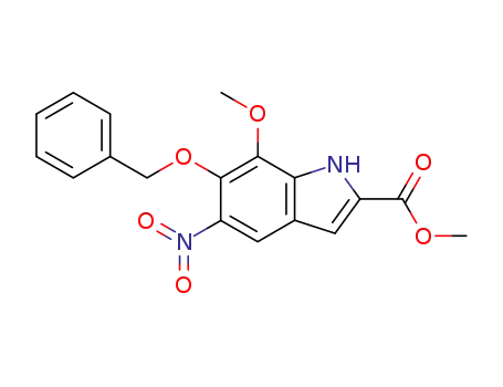 Methyl-6-(benzyloxy)-7-methoxy-5-nitroindol-2-carboxylat