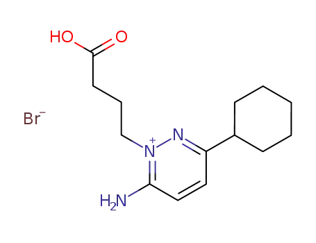 1(6H)-Pyridazinebutanoic acid, 3-cyclohexyl-6-imino-,
monohydrobromide
