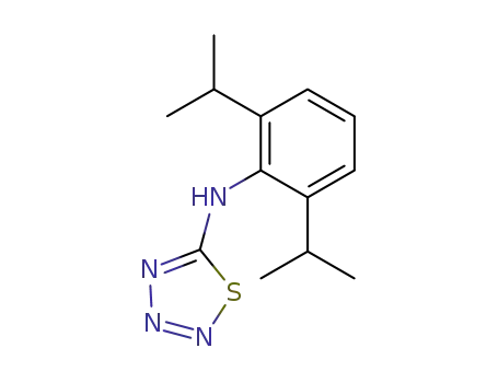 1,2,3,4-Thiatriazol-5-amine, N-[2,6-bis(1-methylethyl)phenyl]-