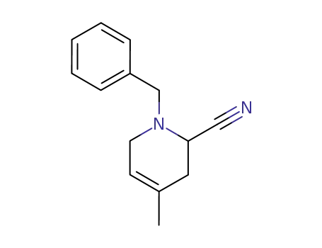 2-Pyridinecarbonitrile, 1,2,3,6-tetrahydro-4-methyl-1-(phenylmethyl)-