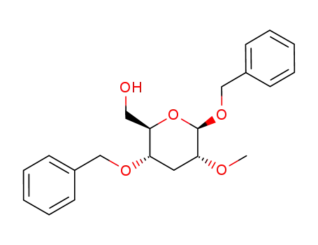 benzyl 4-O-benzyl-3-deoxy-2-O-methyl-β-D-ribo-hexopyranoside