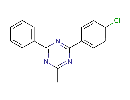 2-(4-Chlorophenyl)-4-methyl-6-phenyl-1,3,5-triazine