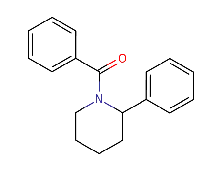 Molecular Structure of 82902-45-2 (Piperidine, 1-benzoyl-2-phenyl-)