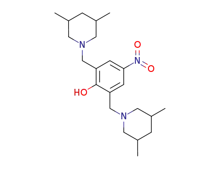 2,6-bis(3',5'-dimethylpiperidin-1'-ylmethyl)-4-nitrophenol