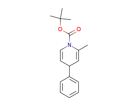 2-Methyl-4-phenyl-4H-pyridine-1-carboxylic acid tert-butyl ester