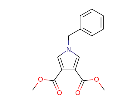 1H-Pyrrole-3,4-dicarboxylic acid, 1-(phenylmethyl)-, dimethyl ester