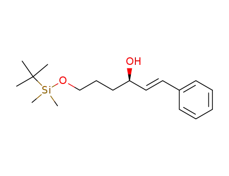 (R,Z)-6-t-butyldimethylsilyloxy-1-phenyl-1-hexen-3-ol