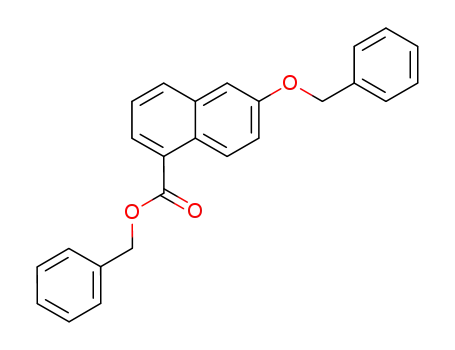 6-benzyloxy-1-naphthoic acid benzyl ester