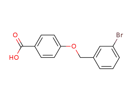 4-[(3-bromobenzyl)oxy]benzoic acid