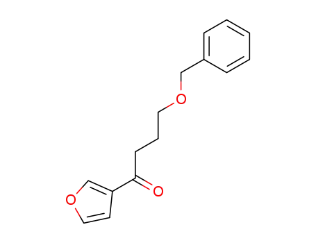 1-Butanone, 1-(3-furanyl)-4-(phenylmethoxy)-