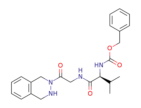 {(S)-1-[2-(3,4-Dihydro-1H-phthalazin-2-yl)-2-oxo-ethylcarbamoyl]-2-methyl-propyl}-carbamic acid benzyl ester
