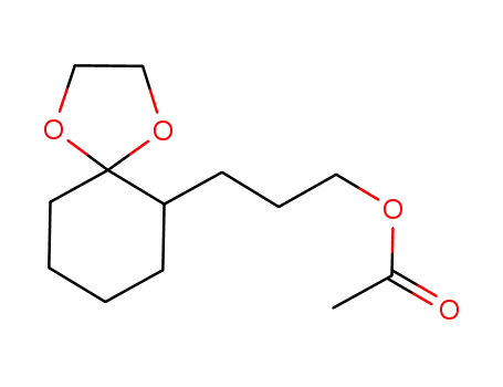 1,4-Dioxaspiro[4.5]decane-6-propanol, 6-acetate