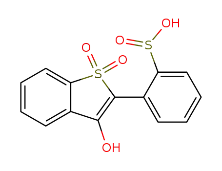 2-(o-Sulfinophenyl)-3-hydroxybenzo<b>thiophene 1,1-Dioxide