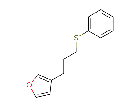 Molecular Structure of 89171-61-9 (Furan, 3-[3-(phenylthio)propyl]-)