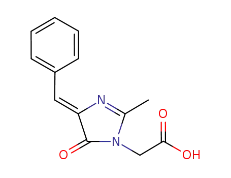 (Z)-2-((4-benzylidene)-2-methyl-5-oxo-4,5-dihihydro-1H-imidazol-1-yl)acetic acid