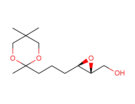2,5,5-trimethyl-2-(6-hydroxy-4,5-epoxyhexanyl)-1,3-dioxane
