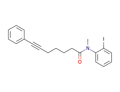 N-(2-iodophenyl)-N-methyl-7-phenyl-6-heptynamide