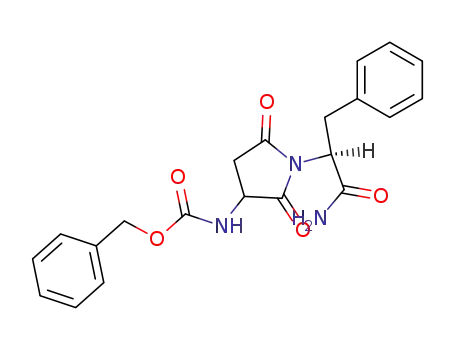 Molecular Structure of 73537-63-0 (N-benzyloxycarbonylaminosuccinylphenylalaninamide)