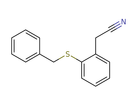 Benzeneacetonitrile, 2-[(phenylmethyl)thio]-