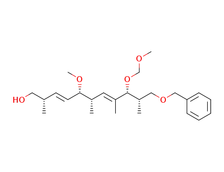 (3E,7E)-(2S,5S,6S,9R,10S)-11-Benzyloxy-5-methoxy-9-methoxymethoxy-2,6,8,10-tetramethyl-undeca-3,7-dien-1-ol