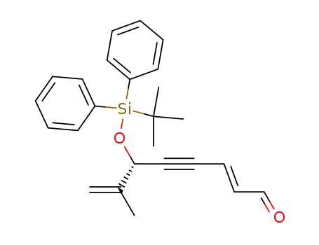 (E)-(S)-6-(tert-Butyl-diphenyl-silanyloxy)-7-methyl-octa-2,7-dien-4-ynal