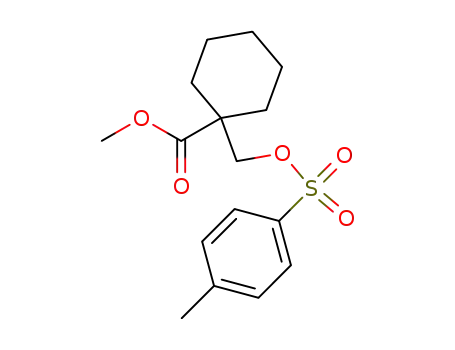 1-(Toluene-4-sulfonyloxymethyl)-cyclohexanecarboxylic acid methyl ester