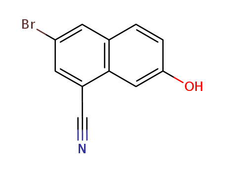 3-bromo-7-hydroxy-1-naphthonitrile