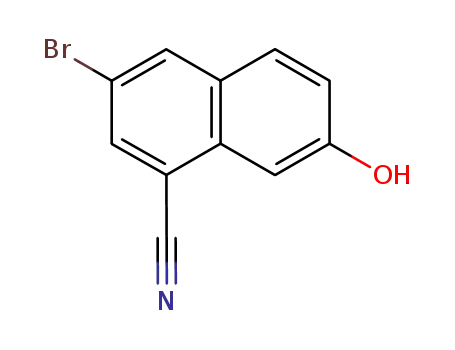 3-Bromo-7-hydroxy-1-naphthonitrile