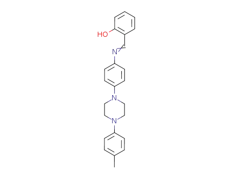 Molecular Structure of 73518-48-6 ((6Z)-6-[({4-[4-(4-methylphenyl)piperazin-1-yl]phenyl}amino)methylidene]cyclohexa-2,4-dien-1-one)