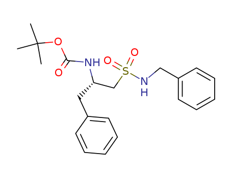 Carbamic acid, [(1S)-1-(phenylmethyl)-2-[[(phenylmethyl)amino]sulfonyl]ethyl]-, 1,1-dimethylethyl ester