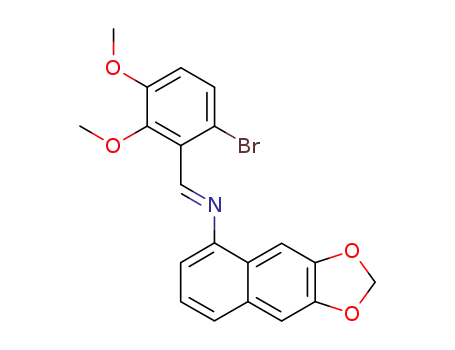 N-(6-bromo-2,3-dimethoxybenzylidene)-6,7-(methylenedioxy)-1-naphthylamine
