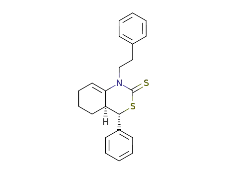 trans-N-(2-phenylethyl)-4-phenyl-4a,5,6,7-tetrahydro-4H-3,1-benzothiazine-2(1H)-thione