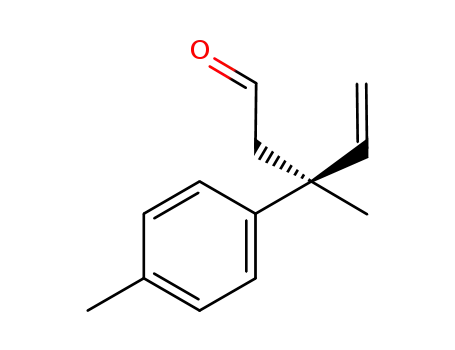 (3S)-3-methyl-3-p-tolyl-4-pentenal