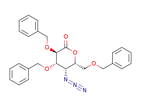 4-azido-2,3,6-tri-O-benzyl-4-deoxy-D-galactono-1,5-lactone