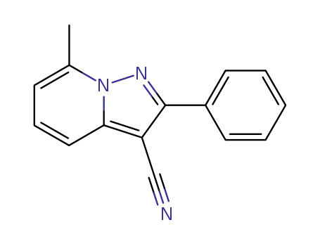 7-Methyl-2-phenyl-pyrazolo[1,5-a]pyridine-3-carbonitrile