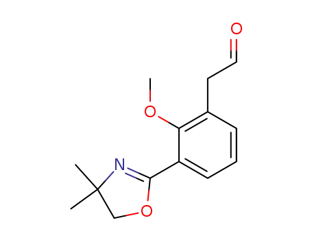 2-<2-Methoxy-2-(formylmethyl)phenyl>-4,4-dimethyl-2-oxazoline