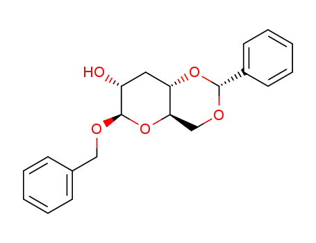 benzyl 4,6-O-benzylidene-3-deoxy-β-D-ribo-hexopyranoside