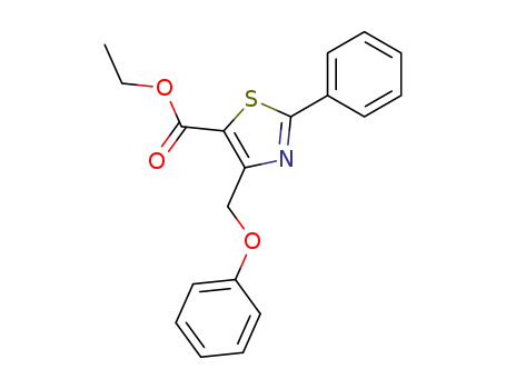 ethyl 2-phenyl-4-phenoxymethylthiazole-5-carboxylate