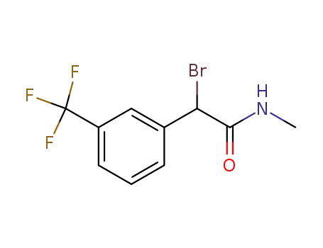 Benzeneacetamide, a-bromo-N-methyl-3-(trifluoromethyl)-