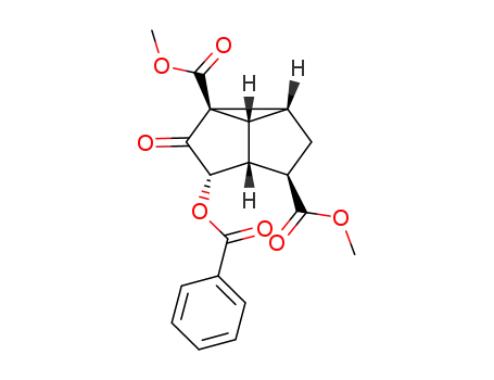 (1R,2aR,2bS,4S,4aR,4bR)-4-Benzoyloxy-3-oxo-hexahydro-cyclopropa[cd]pentalene-1,2b-dicarboxylic acid dimethyl ester