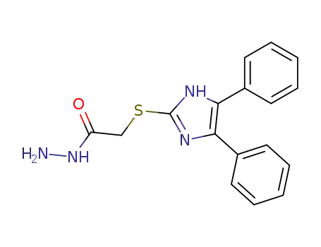 <(4,5-diphenyl-1H-imidazol-2-yl)thio>acetic acid hydrazide