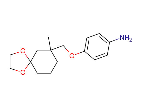 4-(7-Methyl-1,4-dioxa-spiro[4.5]dec-7-ylmethoxy)-phenylamine