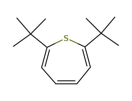 Molecular Structure of 83670-21-7 (2,7-ditert-butylthiepine)