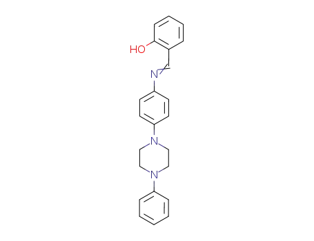 2-(((4-(4-Phenyl-1-piperazinyl)phenyl)imino)methyl)phenol